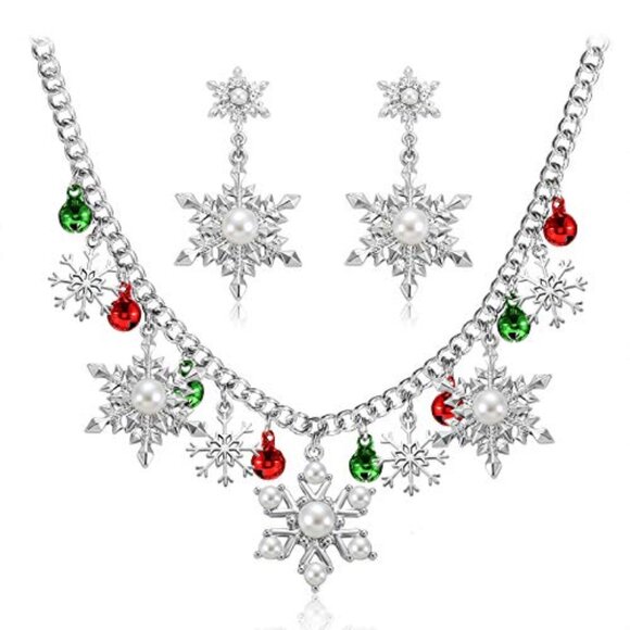 Accessories - Christmas Necklace Colorful